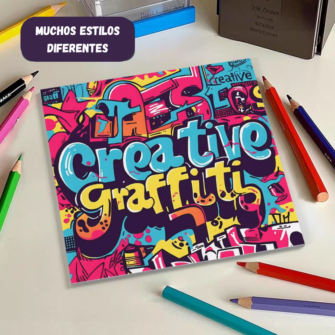 Creative Graffiti – Libro para Colorear Urbano